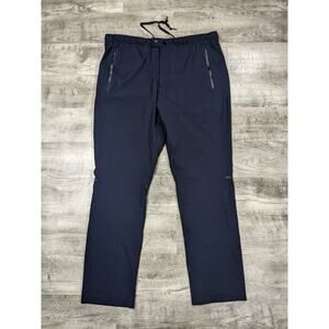 Paskho Pants Men's XL Navy Blue Ability Modern Traveler Casual Hiking City Sport
